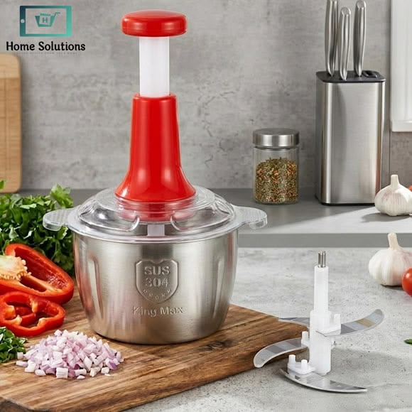 Munually Push Chopper For Kitchen