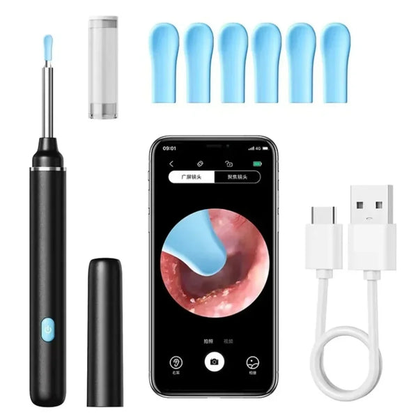 Smart Wireless Ear Cleaner with 1080P HD Camera